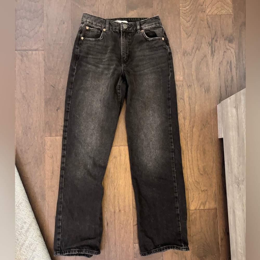 garage 90s straight jeans size 3